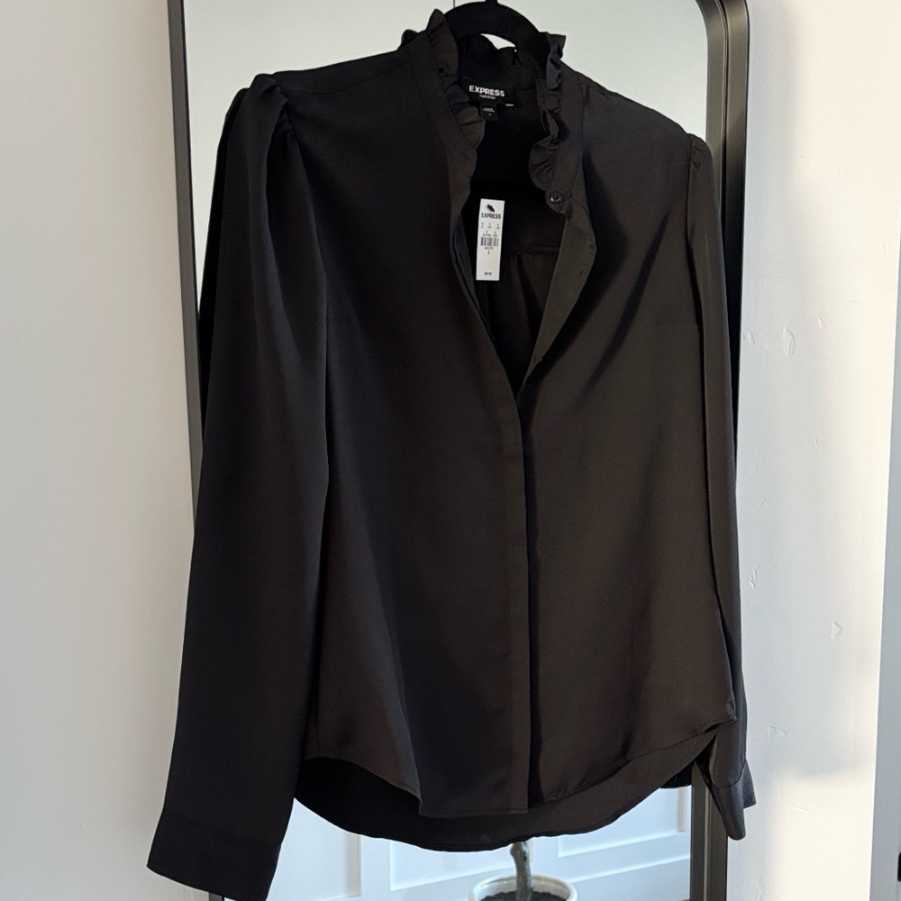 Express Women’s Portofino Black Blouse